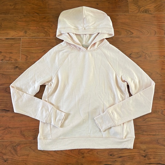 Athleta Tops - Athleta Light Pink Moonrise Hoodie Sweatshirt